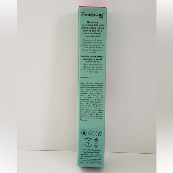 The Crème Shop Lip Juice Stain – Strawberry Feels Forever 🍓 - Picture 7 of 8